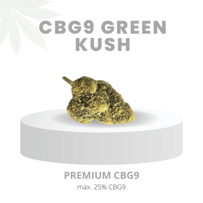 CBG9 Green Kush Mild 25% | Premium CBG9
