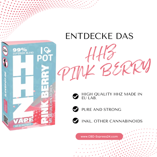Pink Berry Pod | HHZ Vape kaufen CBD-Express24.com Pink Berry Pod | HHZ Vape kaufen CBD-Express24.com