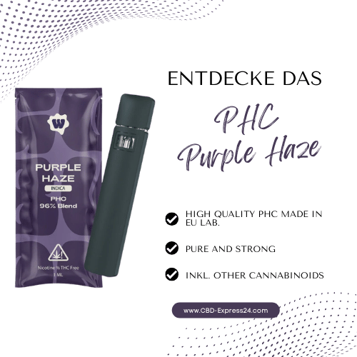 Purple Haze PHC Vape kaufen CBD-Express24.com Purple Haze PHC Vape kaufen CBD-Express24.com