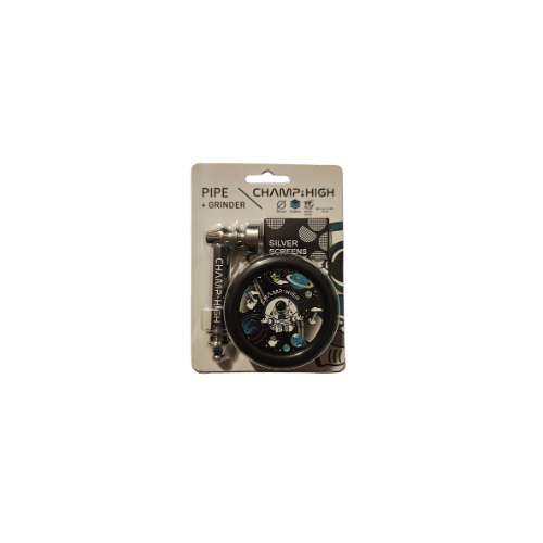 Pipe + Grinder Maxi Smart Duo – 58 mm Grinder mit 3 Schichten und Shark-Teeth-Zähnen kombiniert mit 8 cm langer Pfeife im kompakten und robusten Design, ideal für unterwegs.