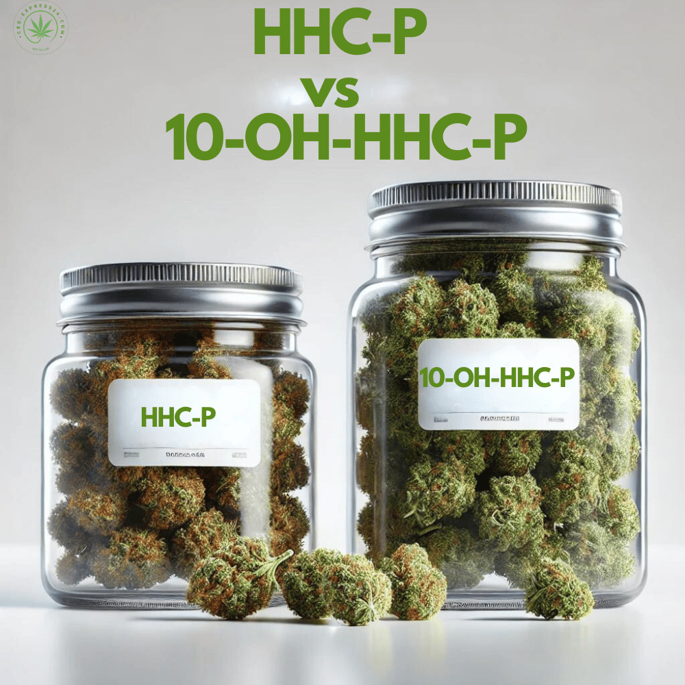 HHC-P vs. 10-OH-HHC-P: Ein neuer Vergleich in der Welt der Cannabinoide