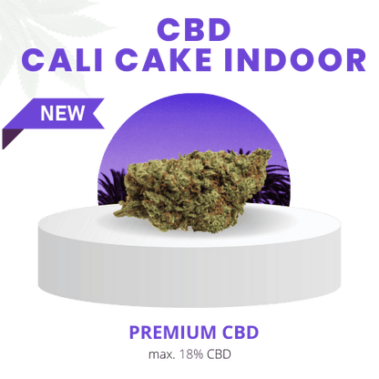 CALI CAKE INDOOR 18% | Premium CBD Weed