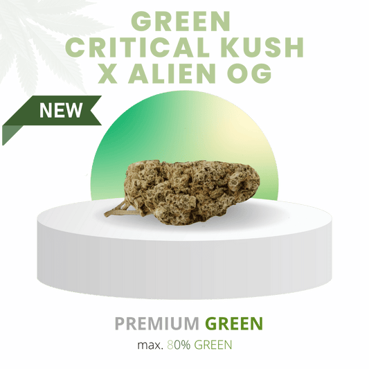 Critical Kush x Alien OG 80% | Premium GREEN