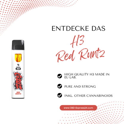 GZUZ Red Runtz | H3 Vape