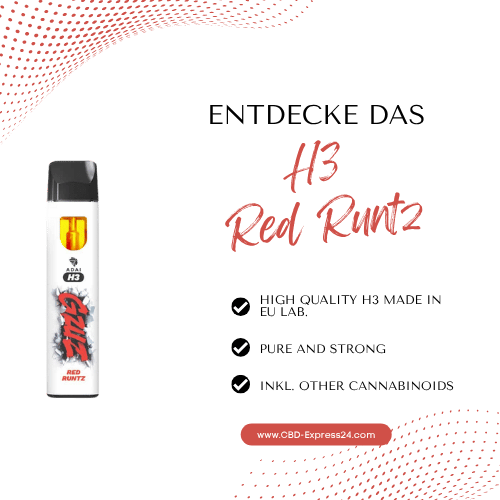 GZUZ Red Runtz | H3 Vape