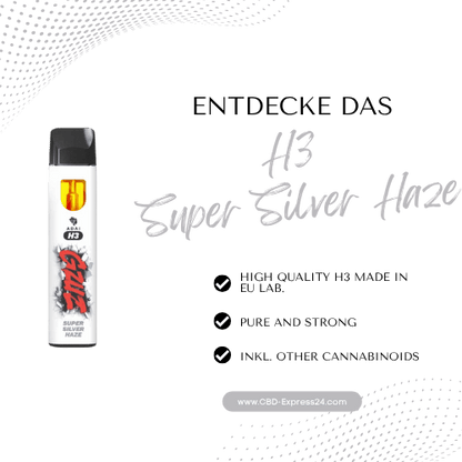 GZUZ Super Silver Haze | H3 Vape