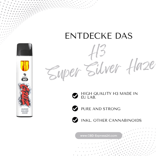 GZUZ Super Silver Haze | H3 Vape