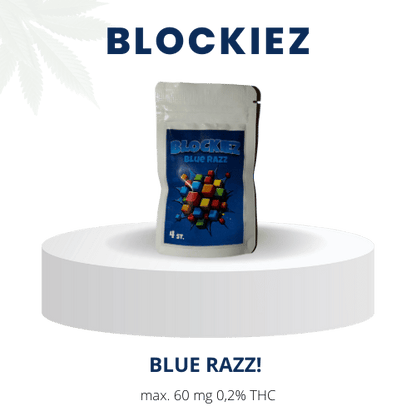 THC Blauberrenaroma Blocksteine Stark | Blockiez