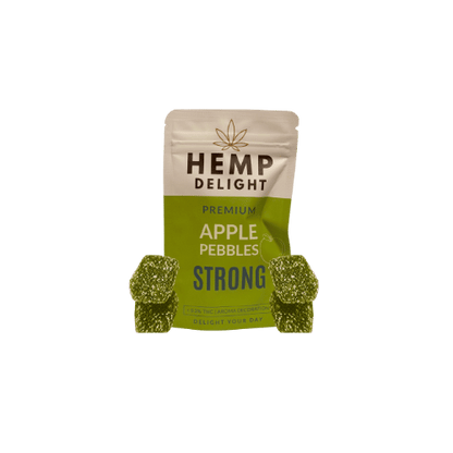THC Apfelaroma Kieselsteine Stark | Hemp Delight
