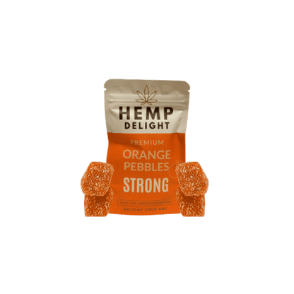 THC Orangearoma Kieselsteine Stark | Hemp Delight